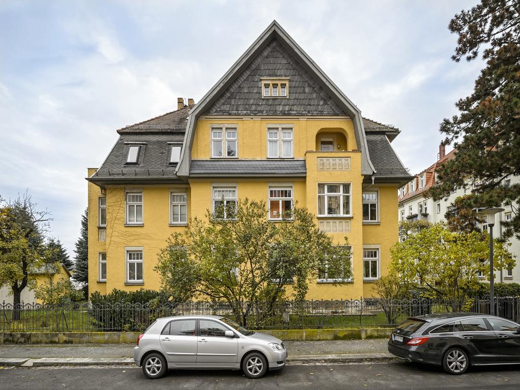 Villa Eschebach - Ferienwohnung دريسدن المظهر الخارجي الصورة